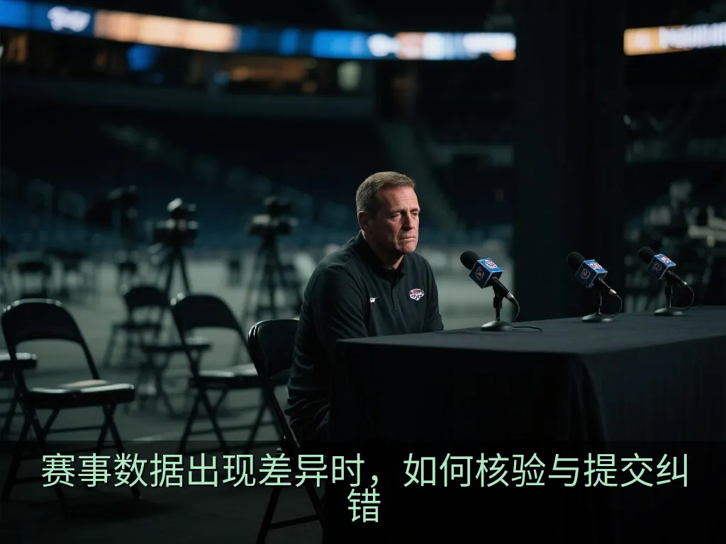 赛事数据出现差异时，如何核验与提交纠错