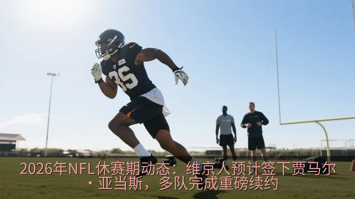 2026年NFL休赛期动态：维京人预计签下贾马尔·亚当斯，多队完成重磅续约