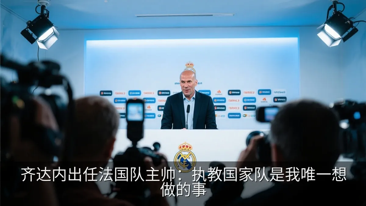 齐达内出任法国队主帅：执教国家队是我唯一想做的事