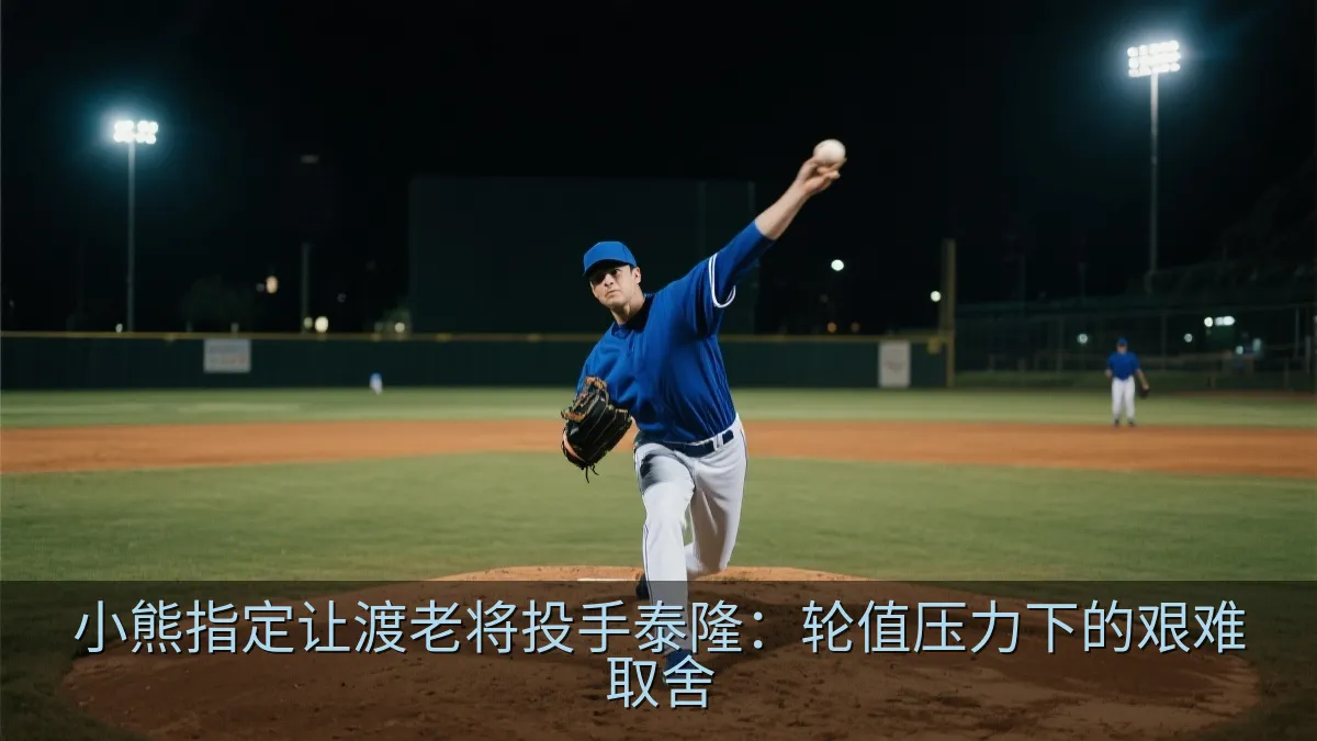 小熊指定让渡老将投手泰隆：轮值压力下的艰难取舍
